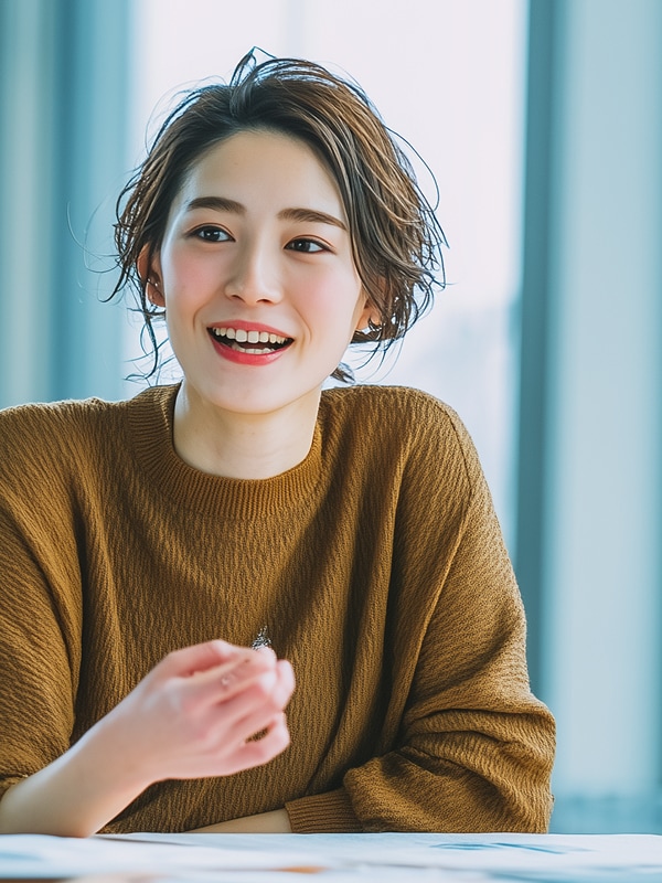 クリエイティブ部 デザイナーsample hanakoの写真