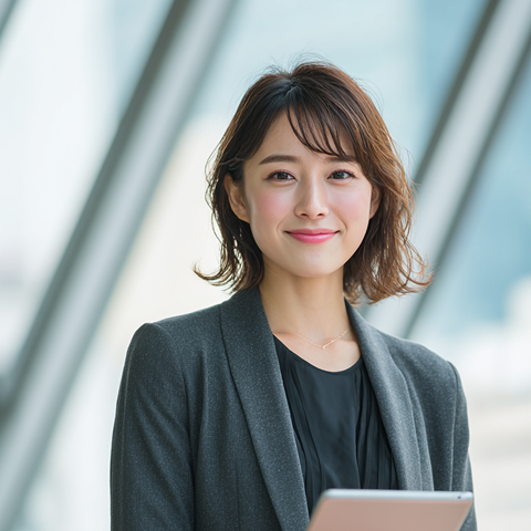 リクルーティングプランナーの仕事をする人物